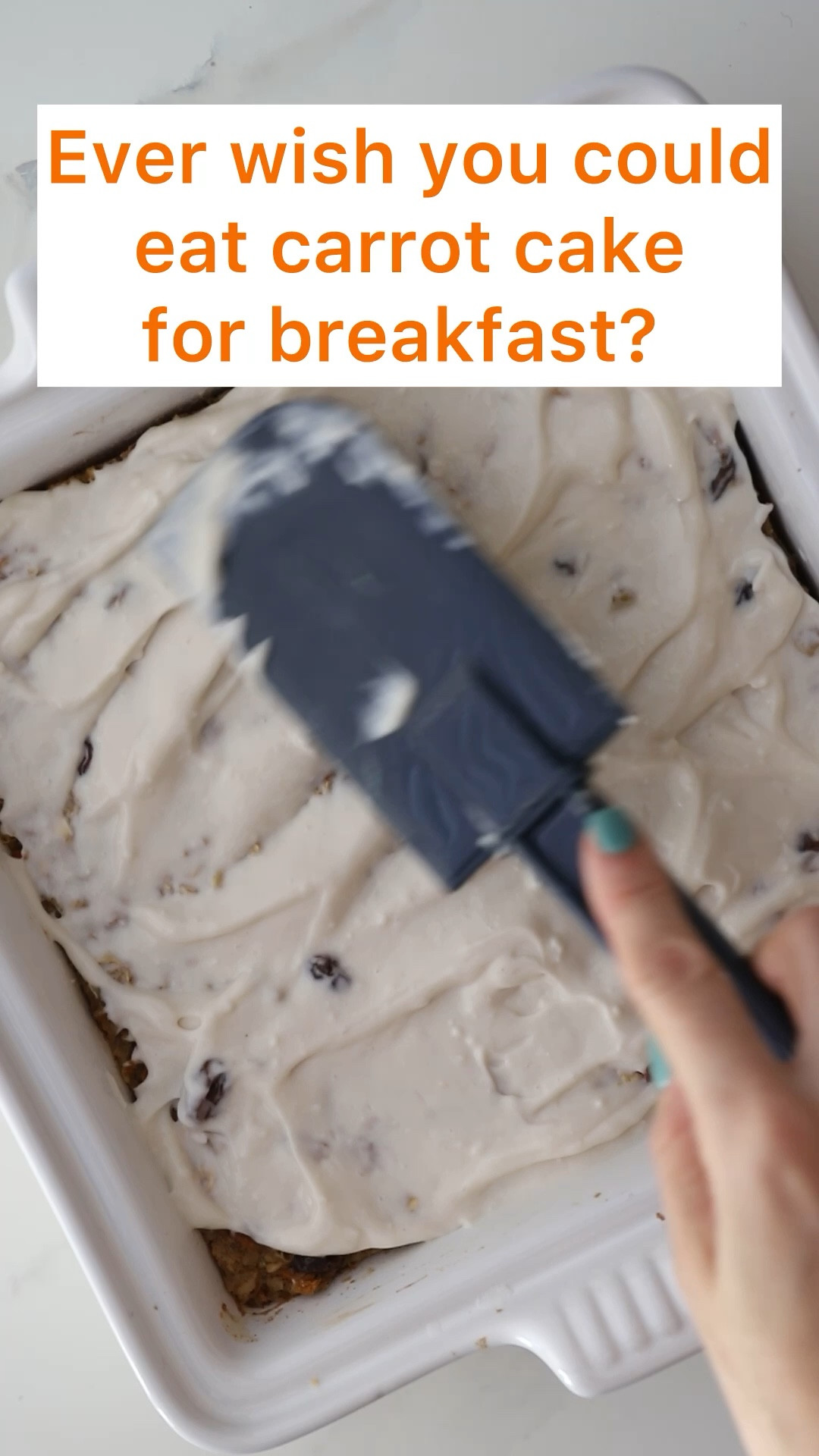 Carrot Cake Baked Oats