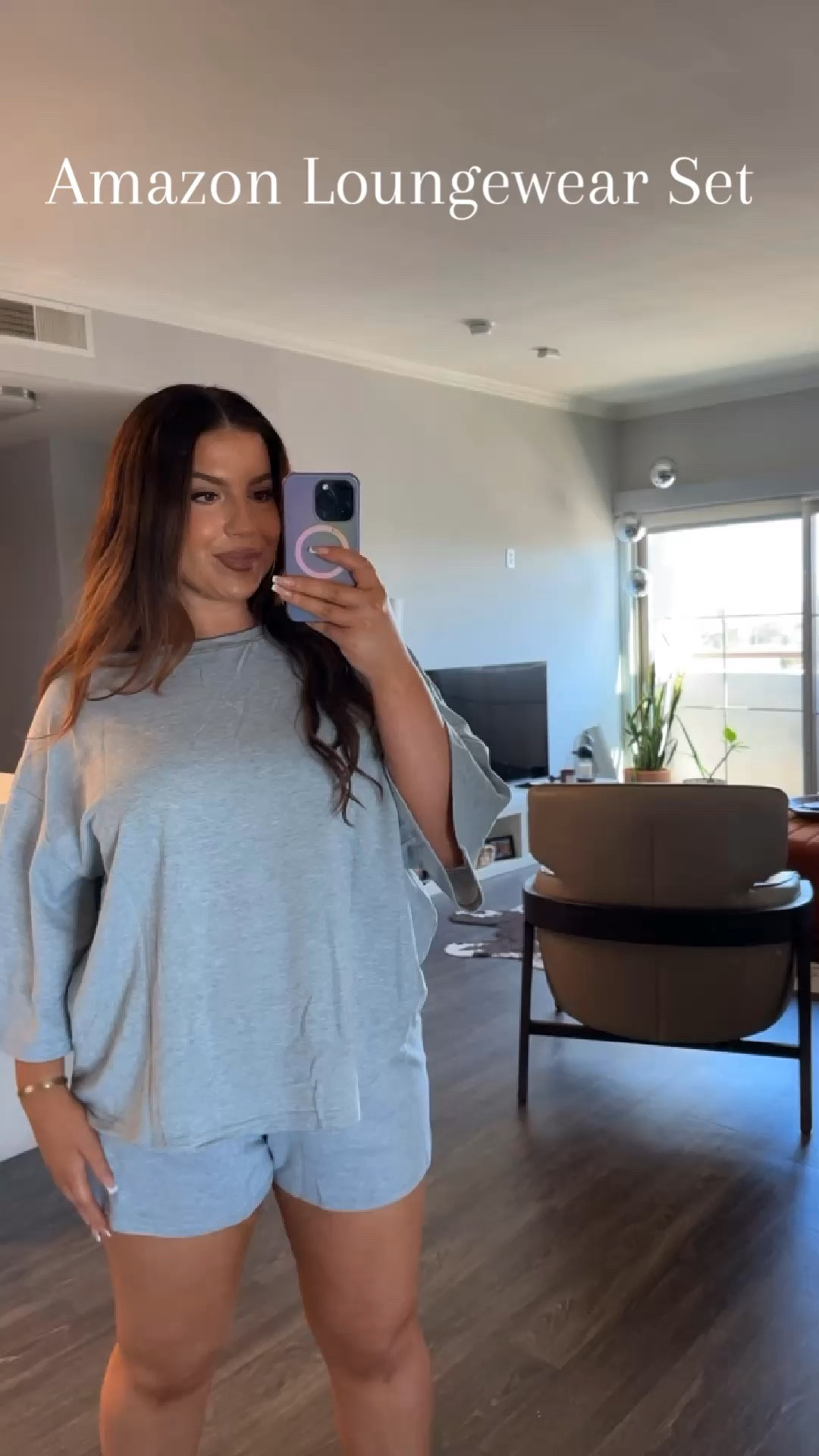 I’m loving the loungewear set from Amazon! Sized up to XL for a looser fit✨

#LTKStyleTip #LTKFindsUnder50 #LTKMidsize