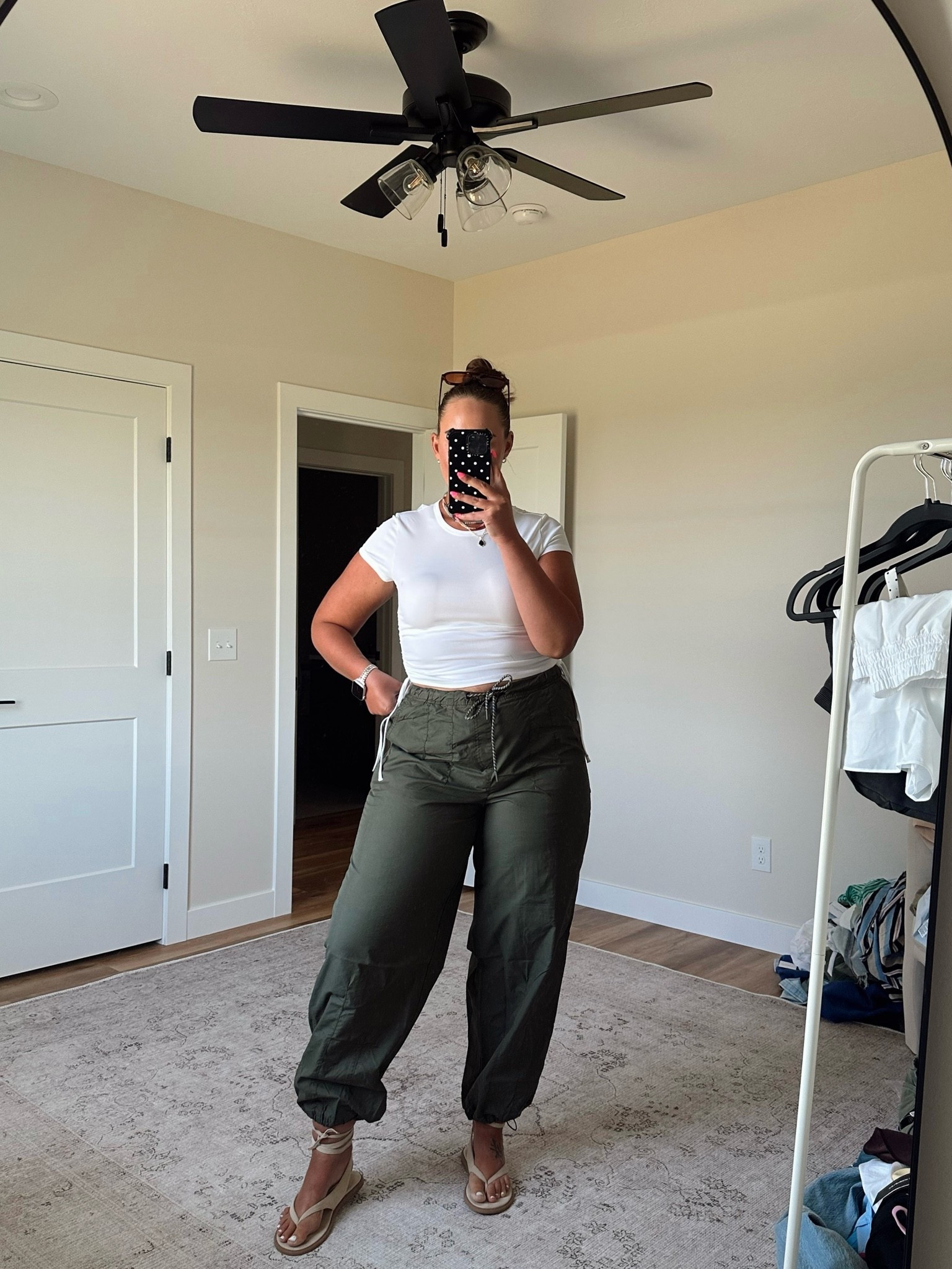 Aerie sale - use code STOCKNROLL to save $$

Wearing large long in these cargo pants 

Aerie real, 
Tall girl fashion, size 14 summer to fall outfit, midsize fashion, midsize mom style, casual early fall outfit, fall transitional outfit inspiration, tall women clothing, everyday outfit ideas, mom outfit ideas for fall, early fall outfits 2026 women, midsize summer outfits, casual mom outfits, casual outfit ideas, cozy fall outfits,

#LTKSaleAlert #LTKTall #LTKMidsize