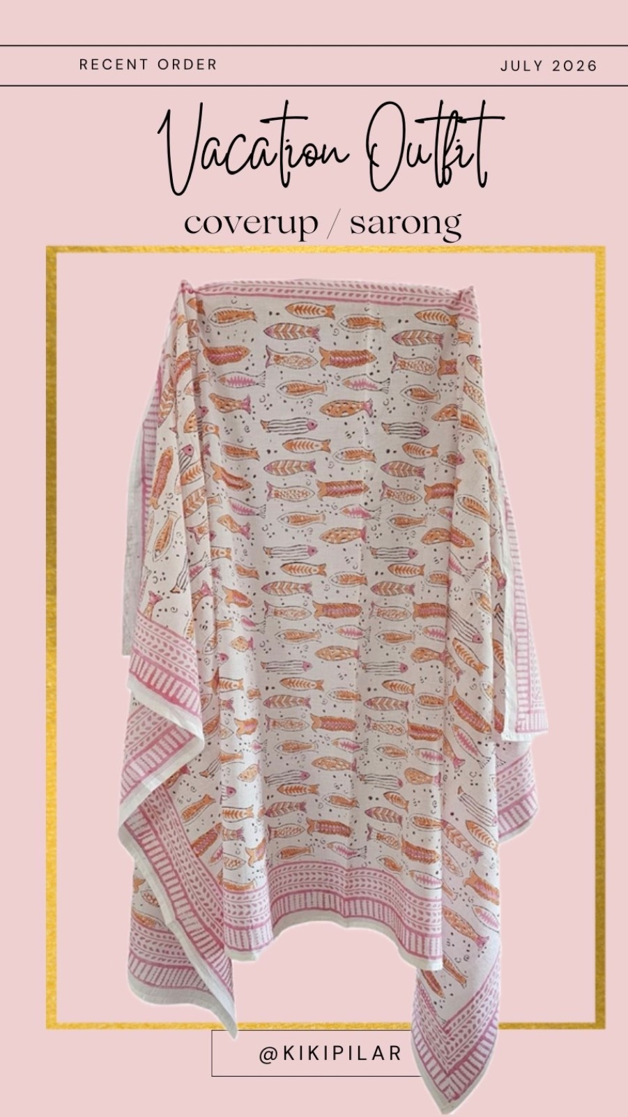 Sarong I wore to the pool
Cotton sarong
Beach coverup
Pool coverup
Vacation swimsuit outfit
Fish print sarong

#LTKootd #LTKmomlife #LTKTravel