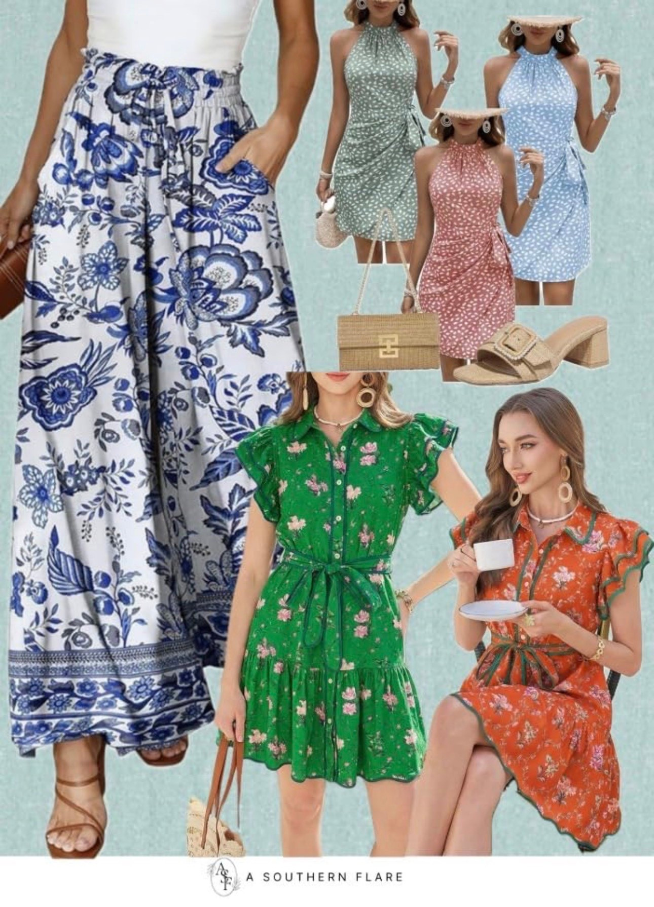 Feeling summer vibes with these adorable dresses and accessories. Perfect for the beach or a casual day out. #SummerStyle

#LTKPetite #LTKFestival