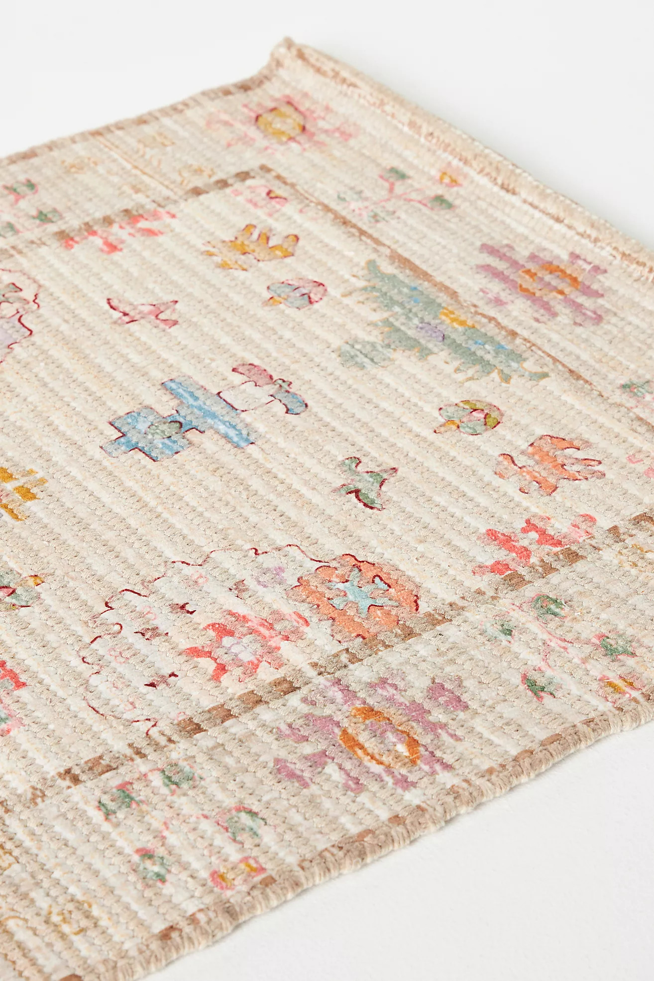 Hand-Woven Malthe Bath Mat | Anthropologie (US)