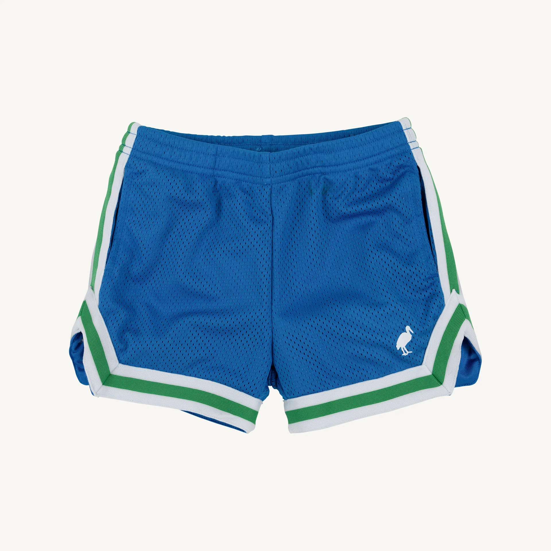 Prepletic™ Sheppy Shorts - Wood Boat Blue with Kiawah Kelly Green & Wo | The Beaufort Bonnet Company