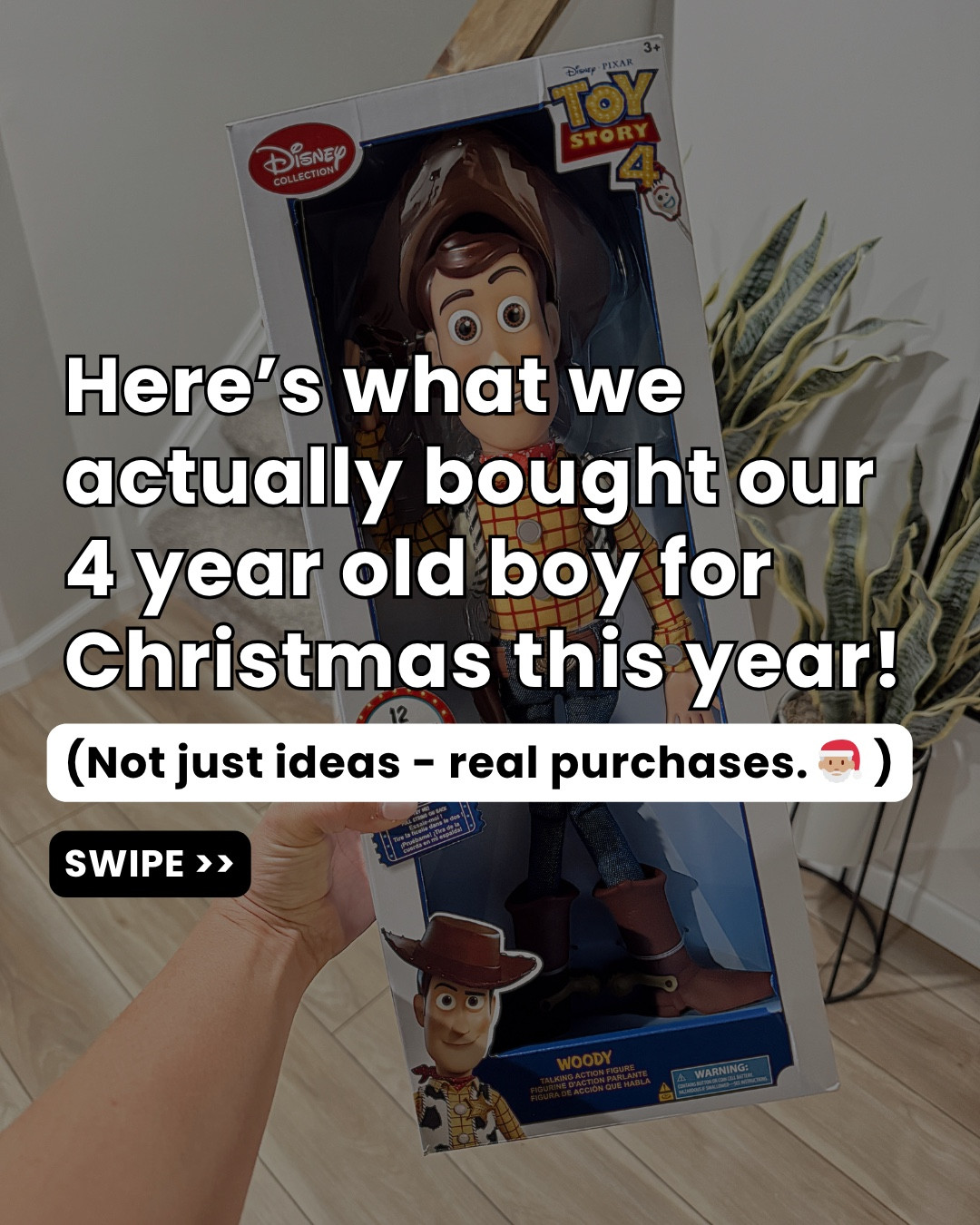 Here’s what I actually bought my 4-year-old boy for Christmas this year — not a mood board, not “maybe” ideas… the real gifts going under our tree. 🎅🏼♥️🧑🏼‍🎄

He’s in a Toy Story phase, loves building and anything hands-on, so our cart ended up full of things like a Talking Buzz, Talking Woody, a Toy Story LEGO set, Toy Story Hot Wheels cars, a U.S. map puzzle, magnetic tiles, a marble run, Hi Ho Cherry-O, a DIY sticker maker, and a gears building set that’s secretly STEM.

If you’re shopping for 4-year-old boy Christmas gifts, preschool STEM toys, Toy Story gifts for kids, or screen-free play ideas, I tagged everything so you don’t have to scroll for hours. 👏🏼

Save this if you’re still building your cart!  🎁

#4yearoldboygifts #toddlerboychristmas #christmasgifts2025 #preschoolgiftideas #toystorytoys #stemtoysforkids #openendedplay #toddlergiftguide 

#LTKKids #LTKGiftGuide #LTKHoliday