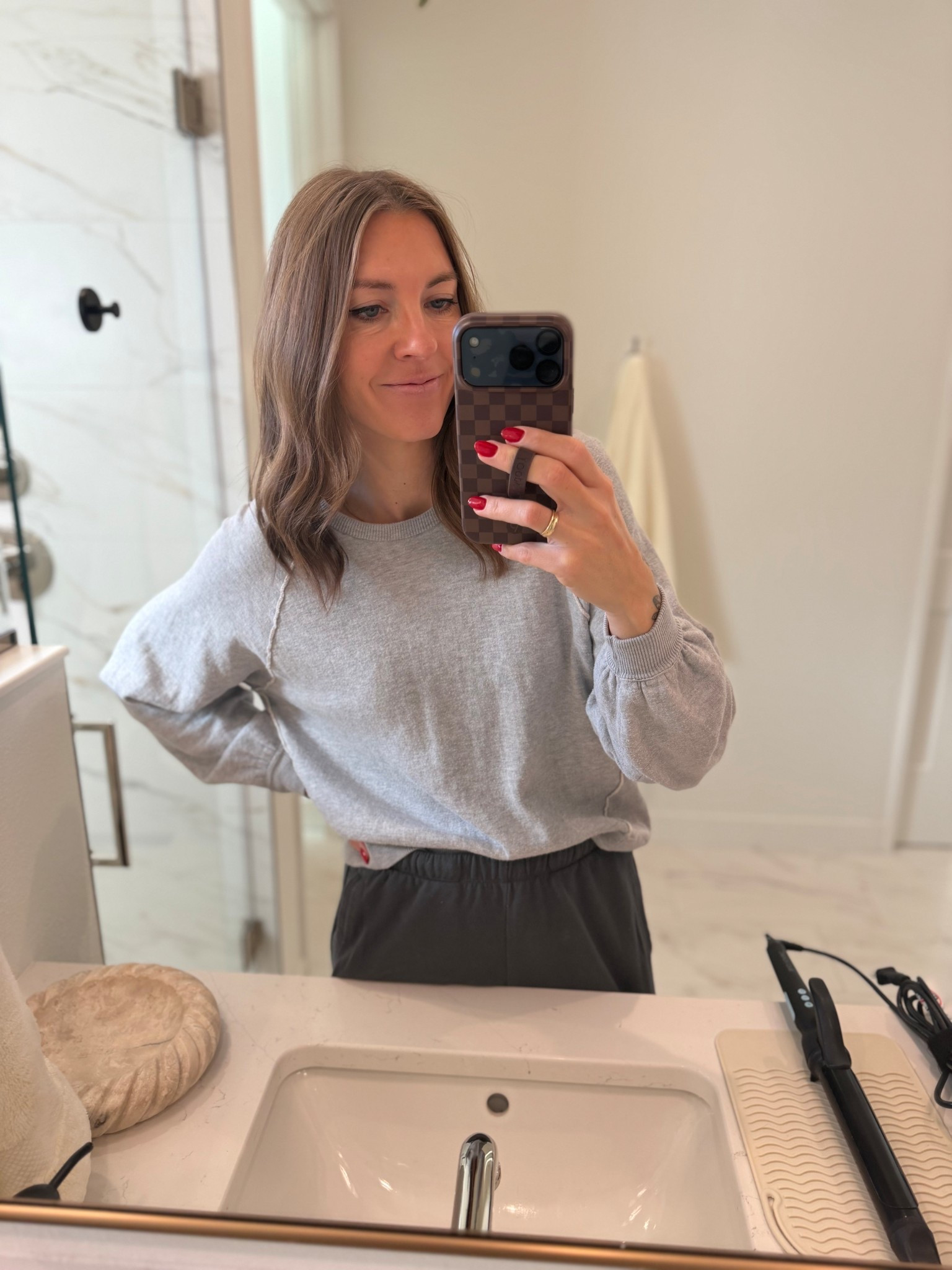 The coziest sweater is 40% off! It’s so soft and double layered for extra coziness. Wearing a S for reference  

#LTKFindsUnder50 #LTKSaleAlert #LTKSeasonal