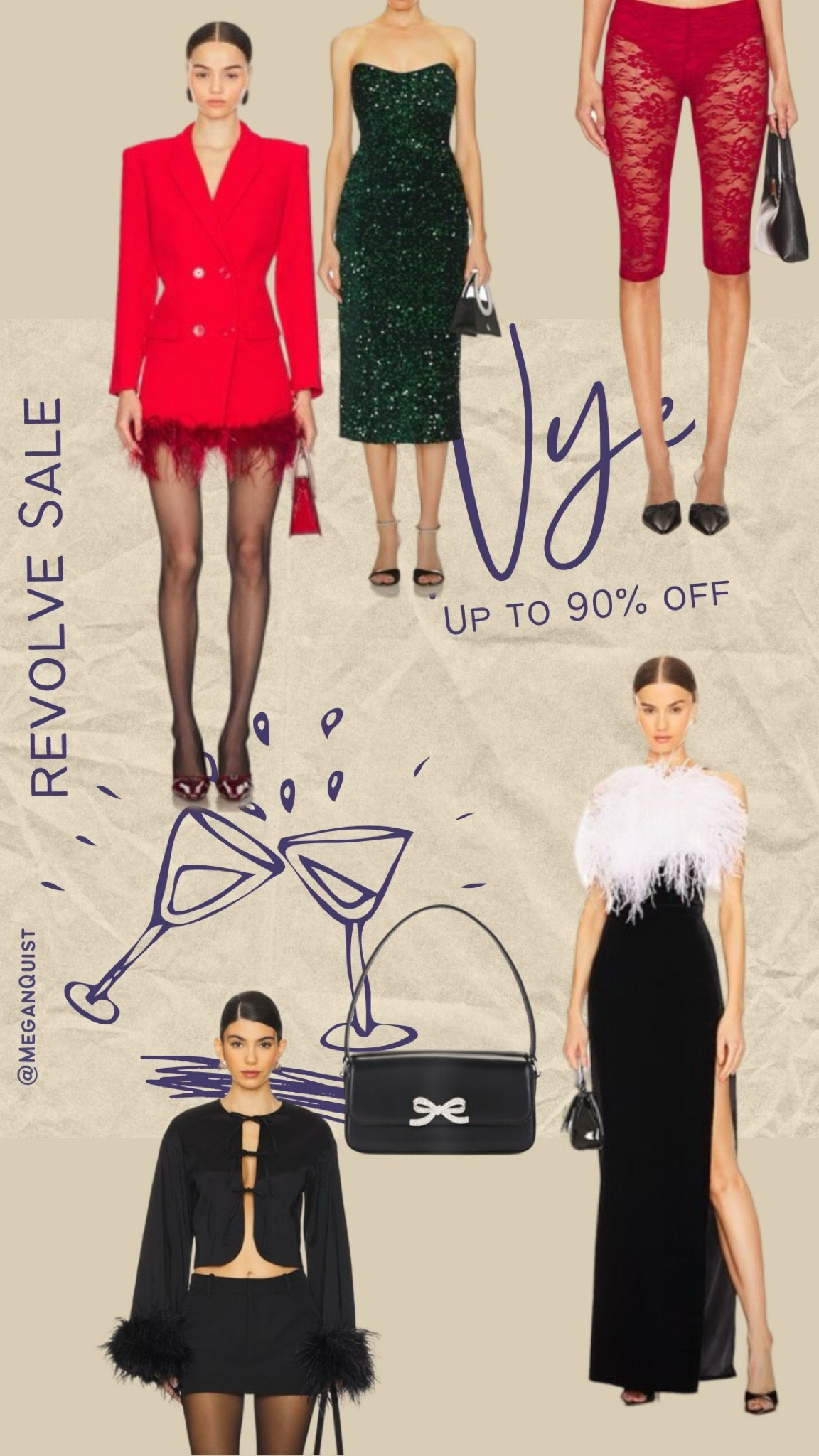Revolve NYE sale items - up to 90% off! 

#LTKFindsUnder100 #LTKHoliday #LTKParties