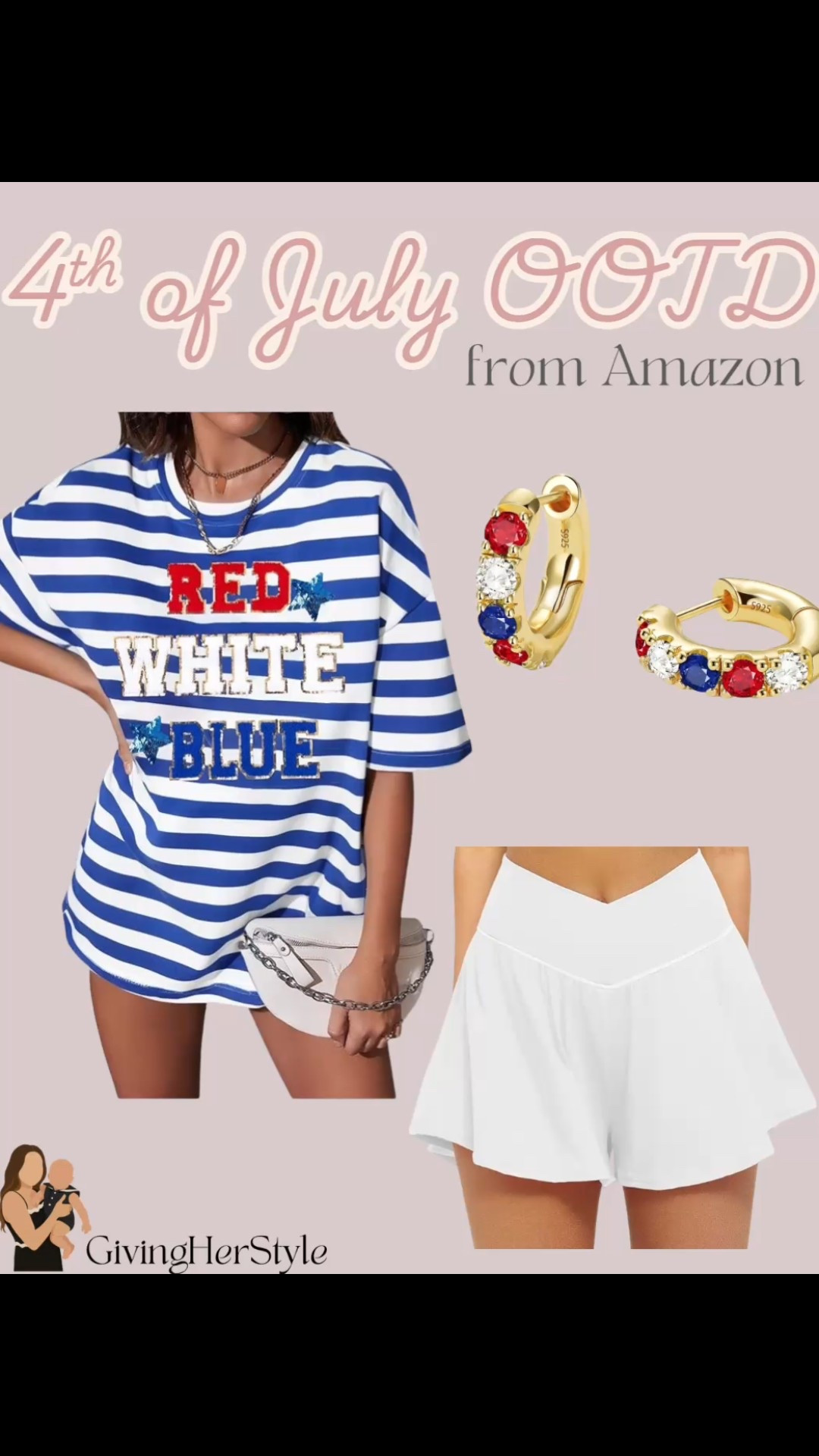 4th of July outfit ideas from Amazon prime 

4th of July, Fourth of July, USA, patriotic outfits, pool party, amazon fashion, amazon outfit idea, red white and blue, white shorts, graphic tshirt, travel, summer ootd 

#LTKSummerEdit 

#LTKStyleTip #LTKFindsUnder50 #LTKSeasonal