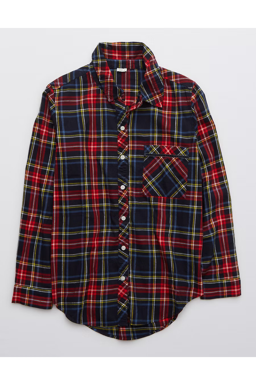 Aerie Flannel Boyfriend Pajama Top | American Eagle Outfitters (US & CA)