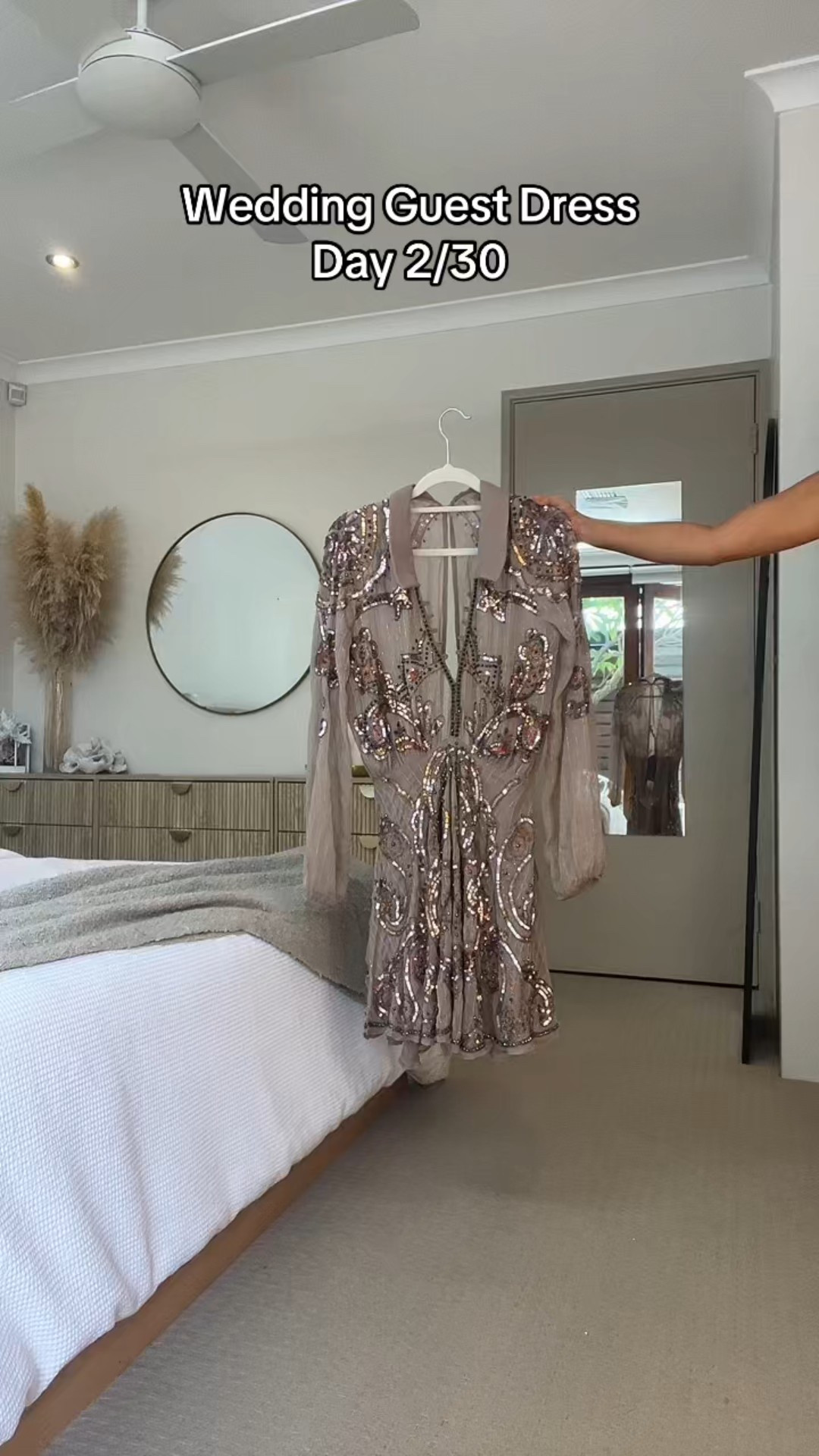 Day 2/30: Wedding Guest dresses! Would you wear a mini dress to a wedding? 

This dress doesn’t look much off but on it’s quite flattering! 

#weddingguestdress #weddingguest #promdresses #30daysofdresses 