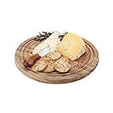 Twine Round Cheese Board and Knife Set, Serveware Accessories for Appetizers and Charcuterie, 11 Inc | Amazon (US)