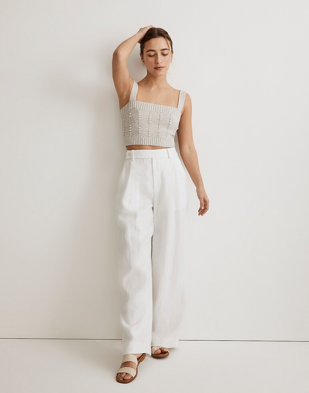 Beeanca Bobble-Knit Tank Sweater | Madewell