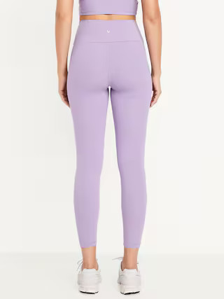 High-Waisted StudioSmooth 7/8 Leggings | Old Navy (US)
