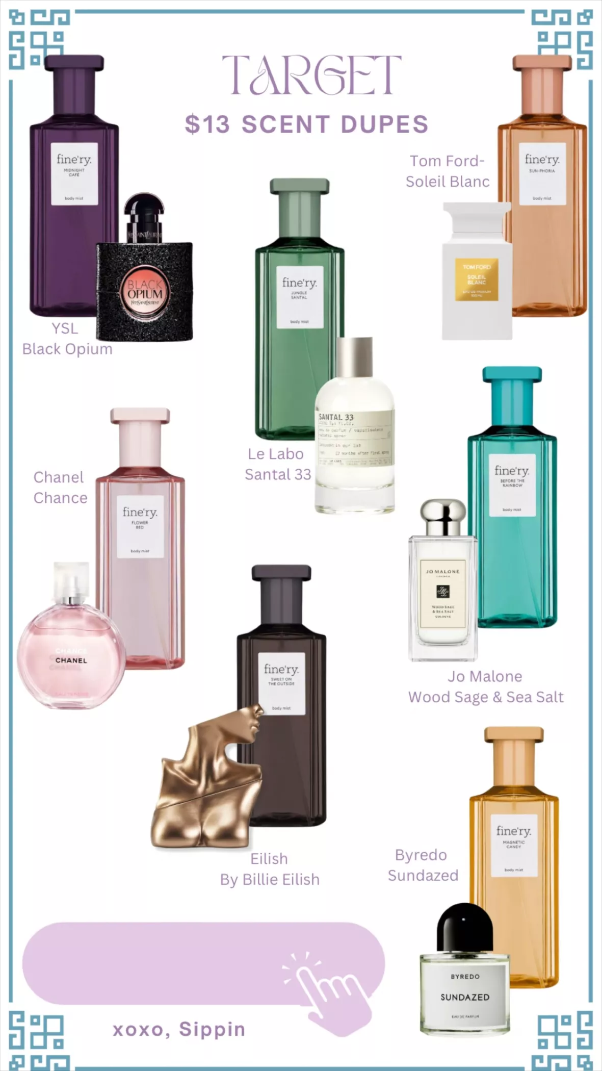Shop Target's new Fine'ry perfume collection for designer dupes