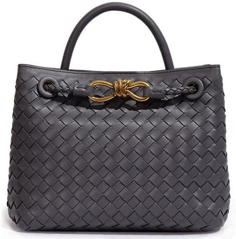 Woven Bags for Women Bowknot Small Tote Hobo Shoulder Crossbody Bags PU Leather Handwoven Satchel... | Amazon (US)