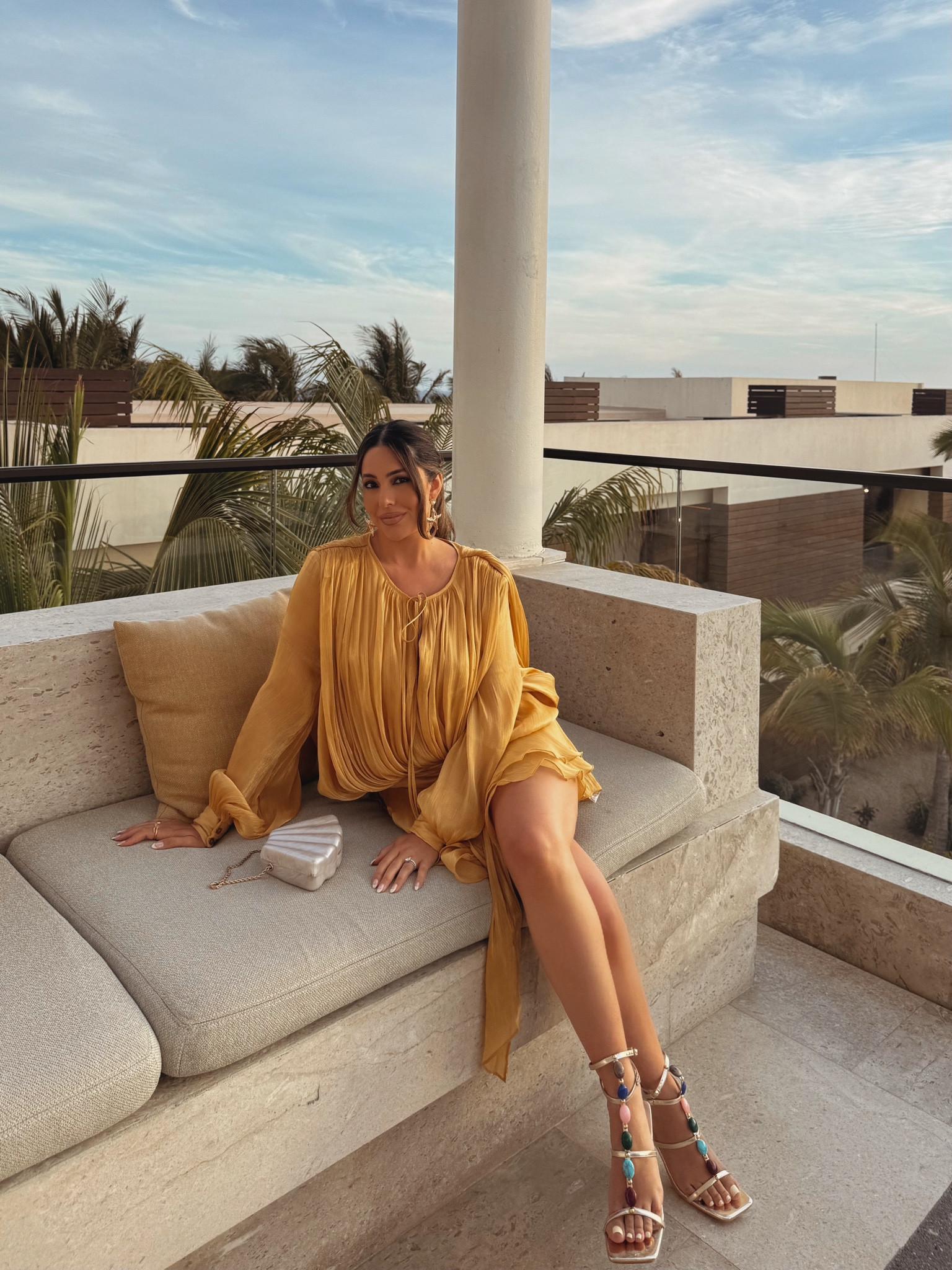 outfit of the night for our last night in cabo, mexico #resortwear 

#LTKTravel #LTKootd