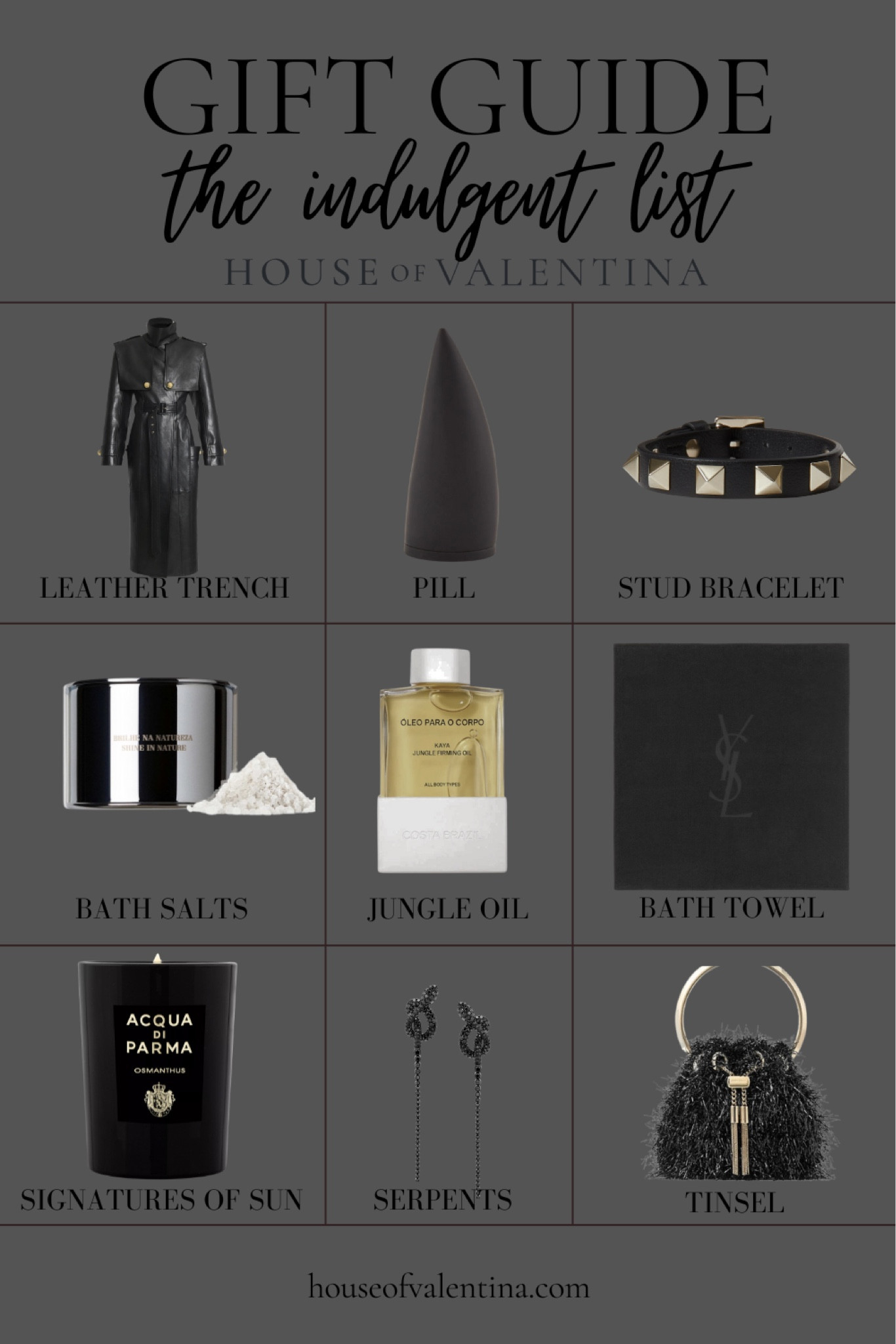 Our gift guide for those wanting a luxurious indulgence! 

Fashion, home, lingerie, treats

#LTKHoliday #LTKSeasonal #LTKGiftGuide