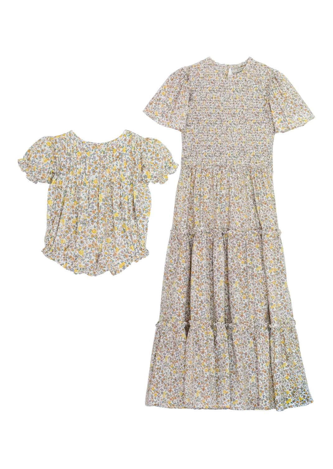 Jolene Dress and Lottie Bubble Mama + Mini Set | Baybala
