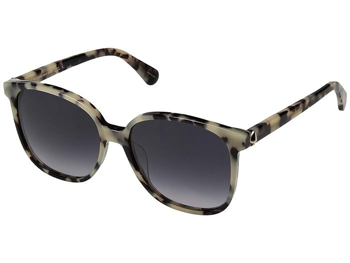 Kate Spade New York Alianna/G/S (Havan Beige/Dark gray Gradient) Fashion Sunglasses | Zappos