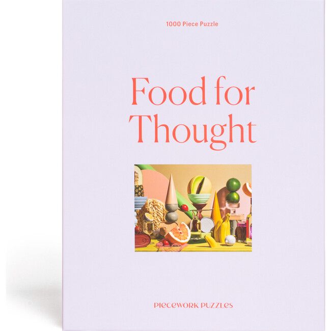 Food for Thought 1000-Piece Puzzle - Kids Toys | Piecework Puzzles from Maisonette | Maisonette