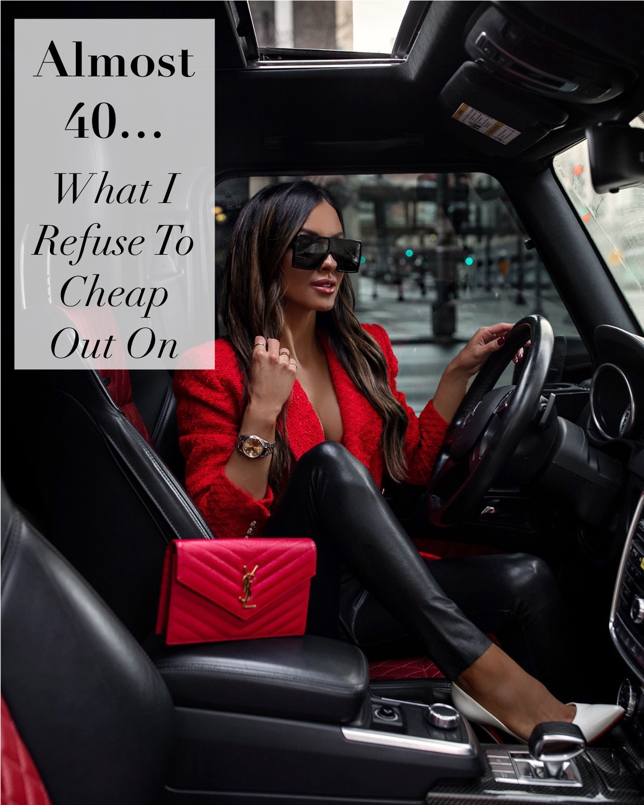 The items are refused to cheap out on – expensive items worth the splurge! 
MAC lipstick in shade Modesty 
Hourglass lipliner in shade Tempt 3
Armani eyeshadows in shades Cashew and Burnt Sienna
Hourglass concealer in shade Sepia 
Mother denim wearing a size 24
Ptiox and Skinceuticals on sale with code SKINC15
Best natural deodorant 


#LTKOver40 #LTKmomlife #LTKSaleAlert