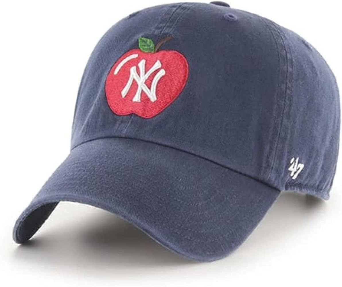 '47 New York Yankees Navy Harvest Clean Up Adjustable Hat, Adult One Size Fits All | Amazon (US)