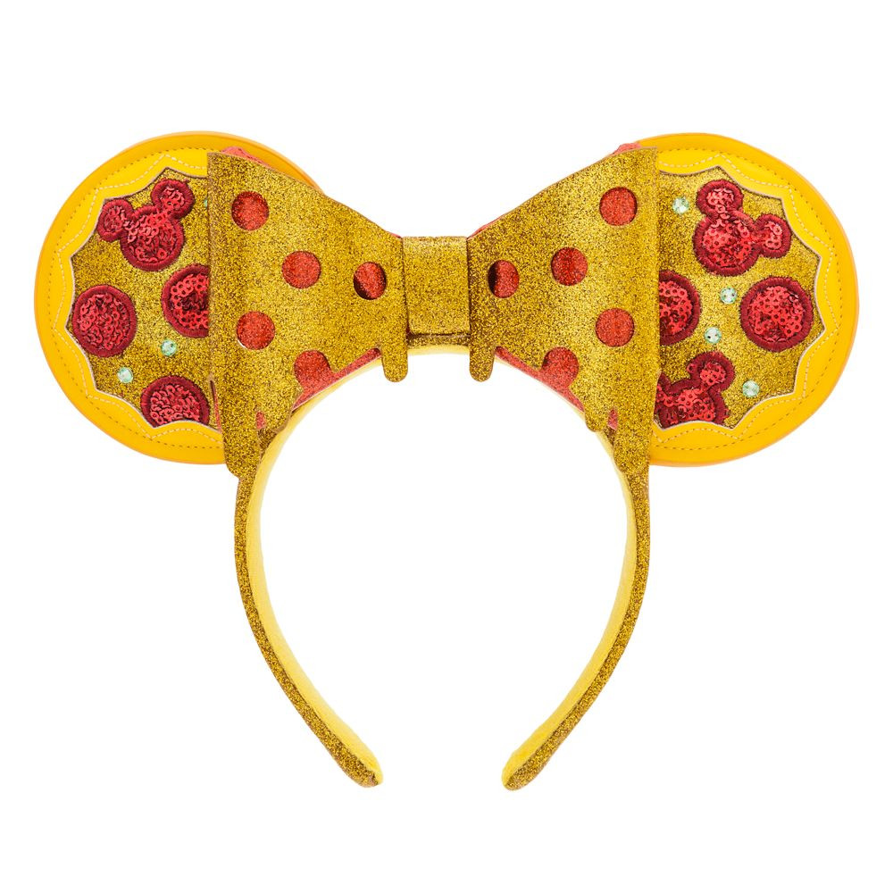 Minnie Mouse Pizza Ear Headband for Adults – Disney Eats | Disney Store