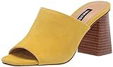 Nine West Women's Yuna Heeled Sandal, Yellow Suede, 7.5 | Amazon (US)