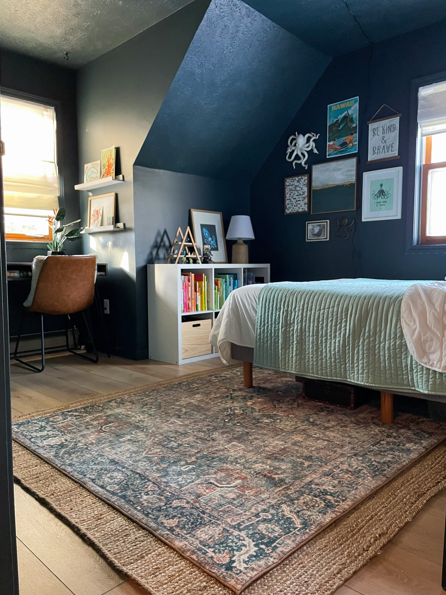 Making waves in my son’s ocean-themed bedroom! 🌊🐠 From the deep sea blues to the wave-inspired details, this space is both fun and functional. Perfect for a growing imagination and peaceful nights. 🐋✨

#LTKHome