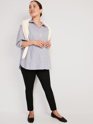 Maternity Full-Panel Pixie Ankle Pants | Old Navy (US)