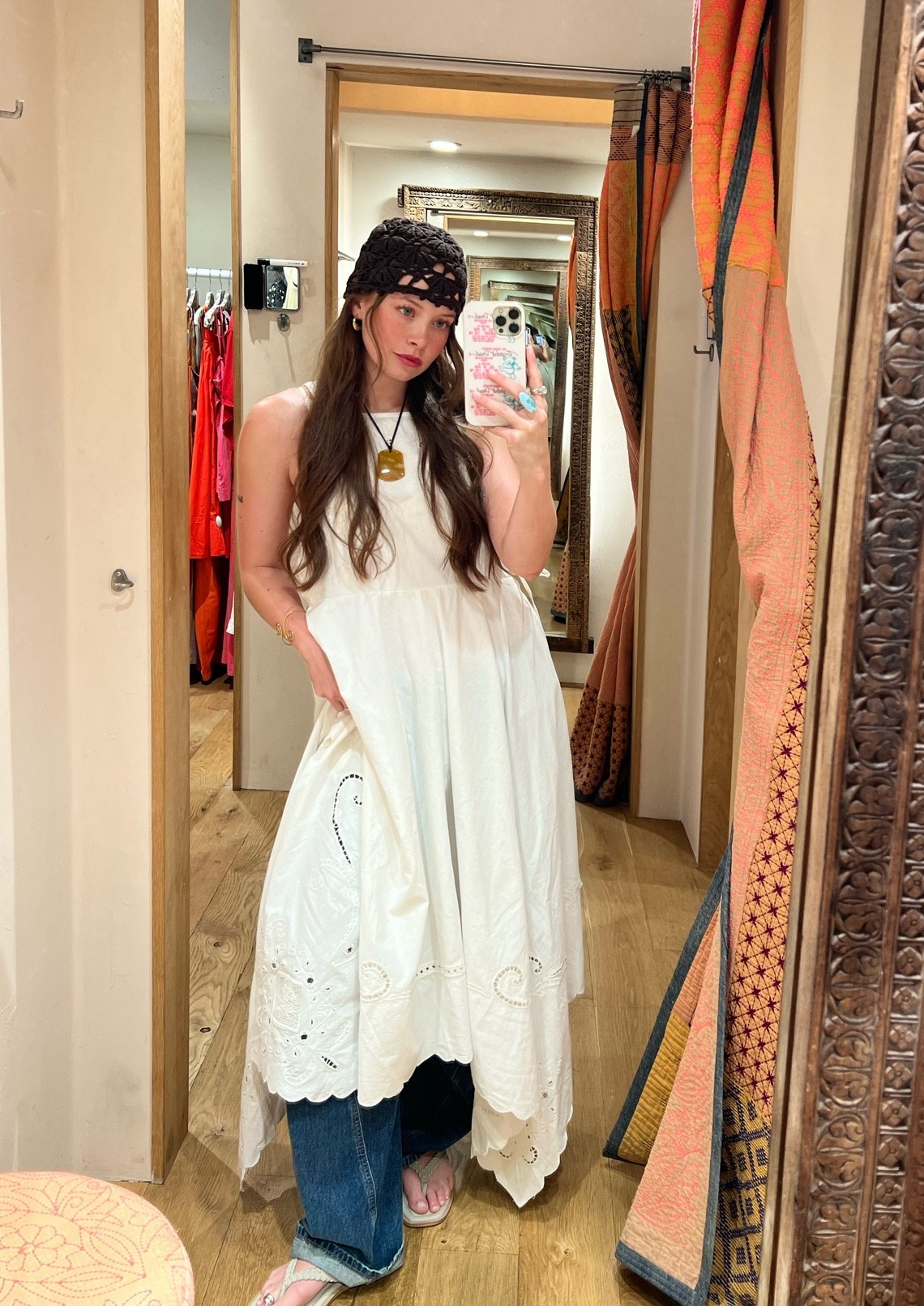 most stunning apron dress !! ☁️✨ #freepeople

#LTKgrwm #LTKootd #LTKBeauty