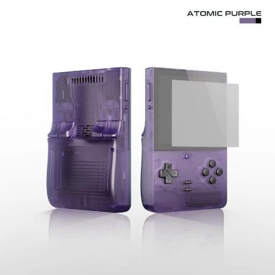 Retroid Pocket Classic Retro Handheld Game Console, 3.92" Touchscreen, 6GB RAM, 128GB Storage, Includes Screen Protector, Atomic Purple | Target