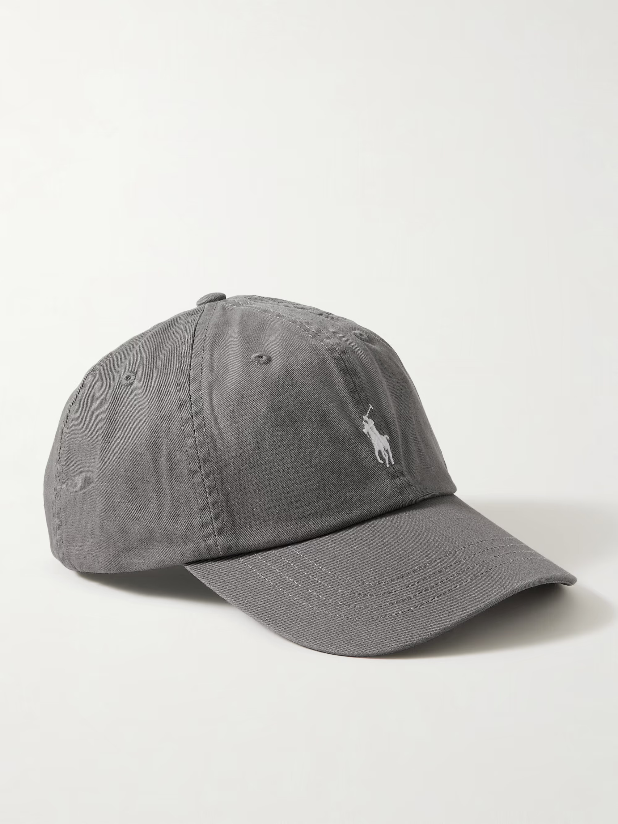 Embroidered cotton-twill cap | NET-A-PORTER (US)