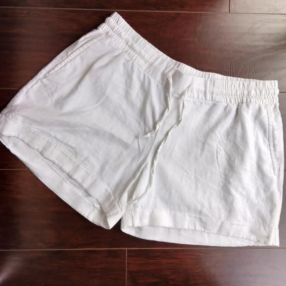 Old Navy white linen short | Poshmark