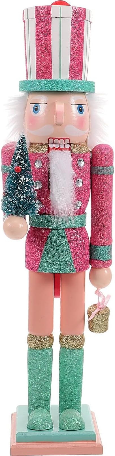Nutcracker Ornaments 15 Inch Nutcrackers Figures Traditional Wooden Christmas Decor Doll Ornament... | Amazon (US)