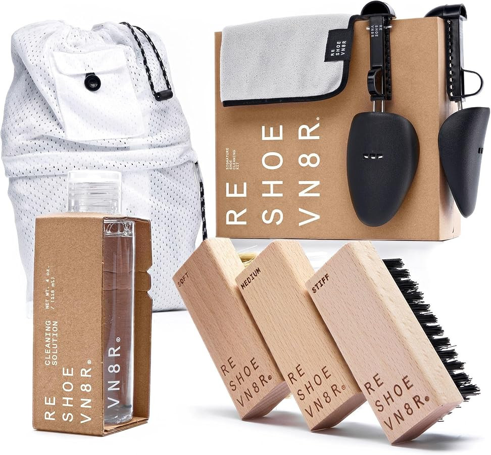 Reshoevn8r Premium Shoe and Sneaker Cleaning Kits, for Suede, Mesh, Leather, and Most Materials -... | Amazon (US)