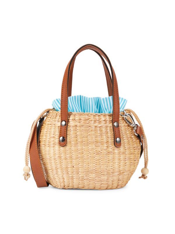 ​Mini Woven Tote | Saks Fifth Avenue OFF 5TH