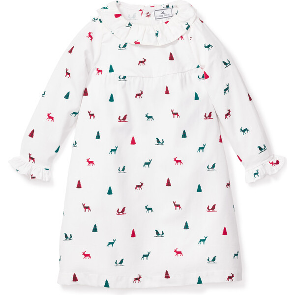 Kids Scarlett Nightgown, Sleigh Bells in the Snow | Maisonette