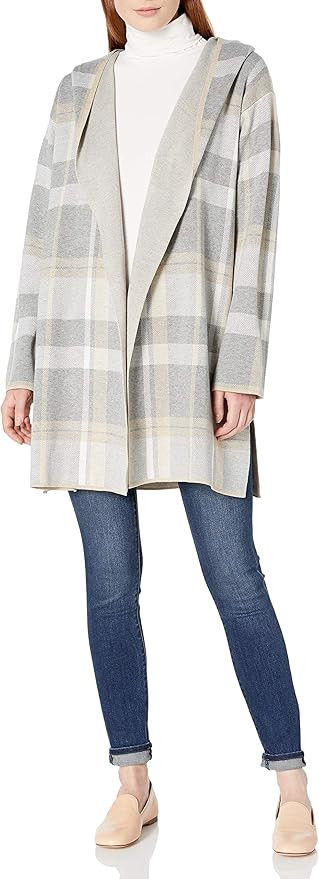 Calvin Klein Women's Hooded Sweater Jacket | Amazon (US)