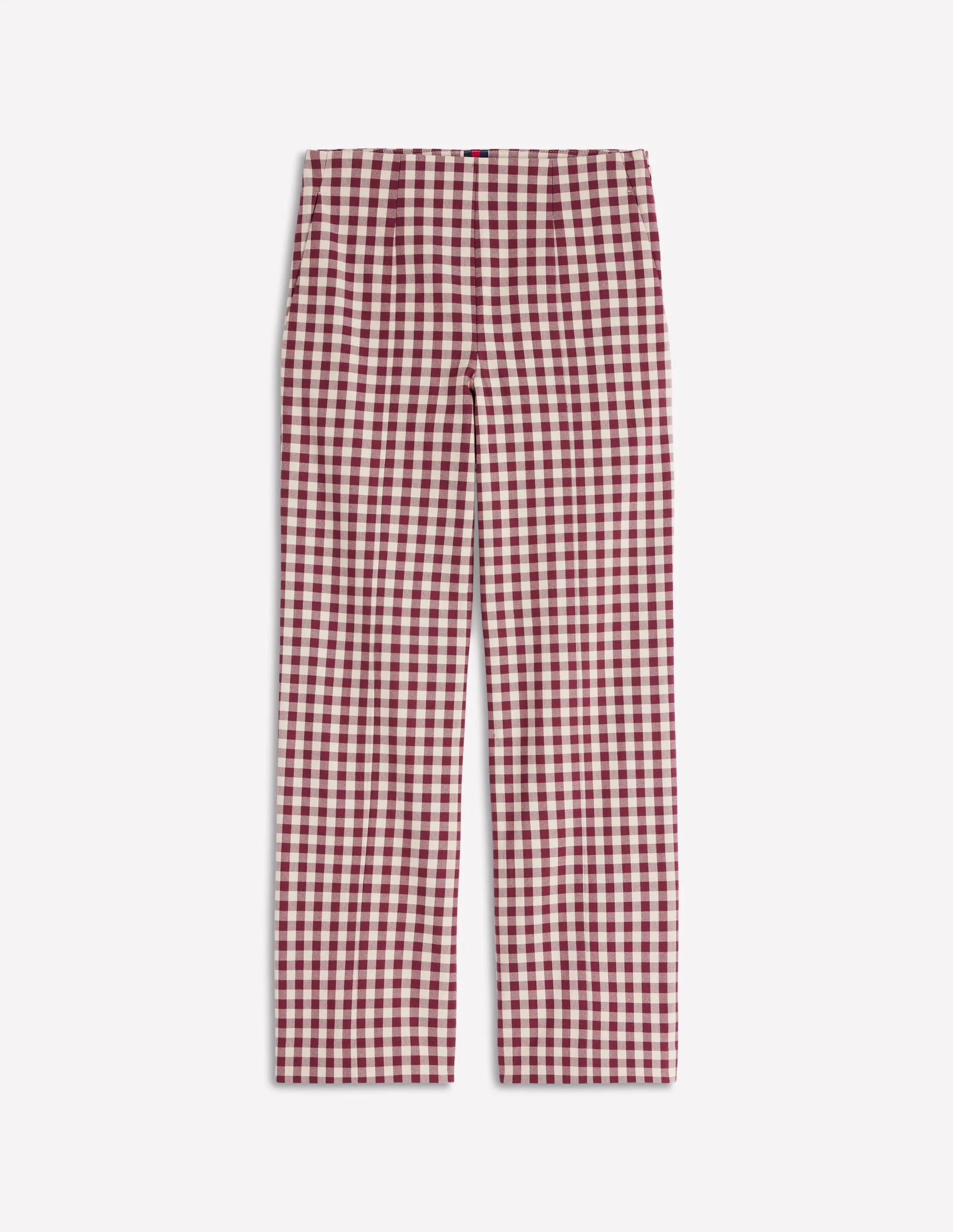 Smart 7/8 Pants-Port Gingham | Boden (US)