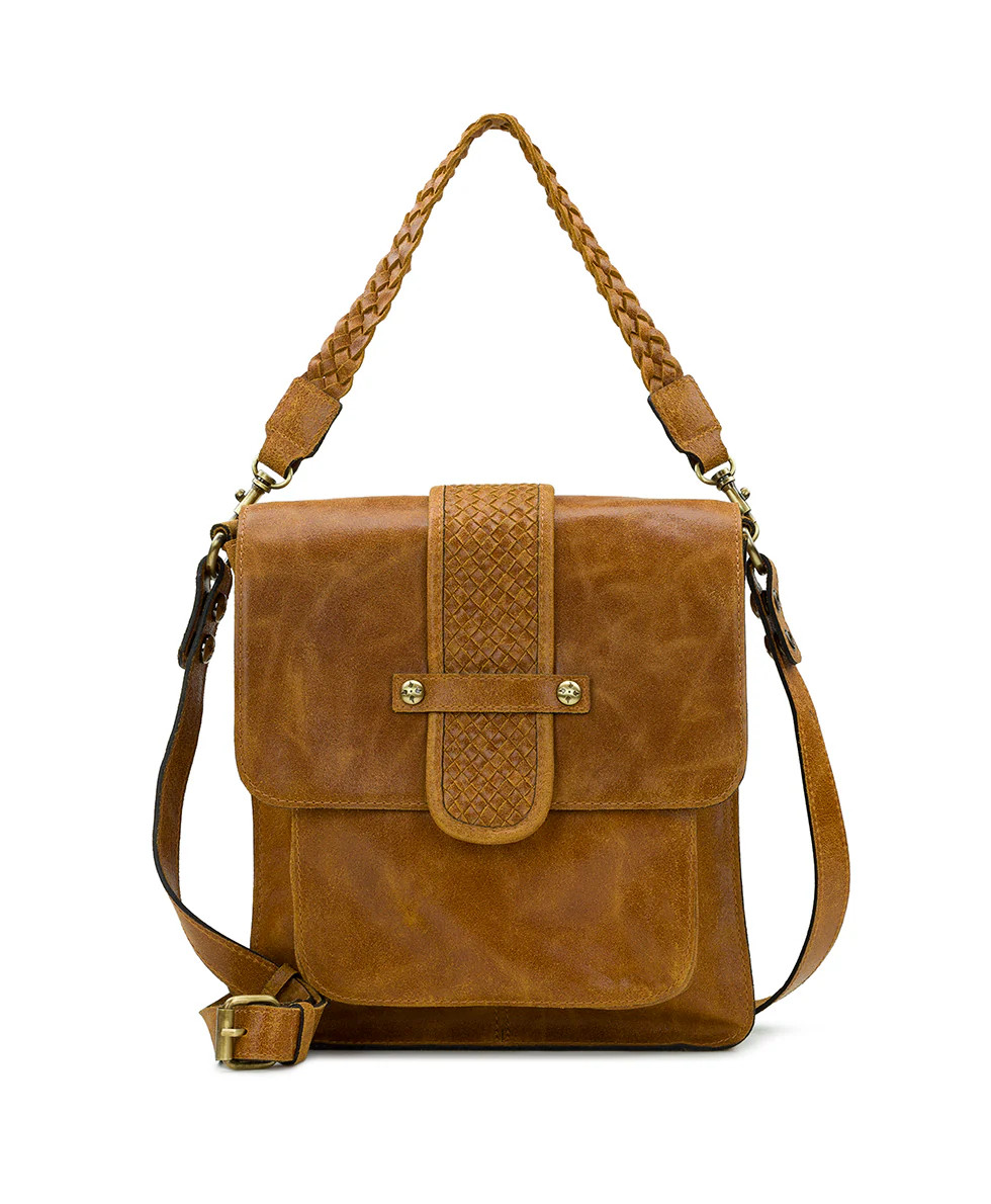 Terre Flap Convertible Crossbody 
         Italian Buffed Leather | Patricia Nash Designs