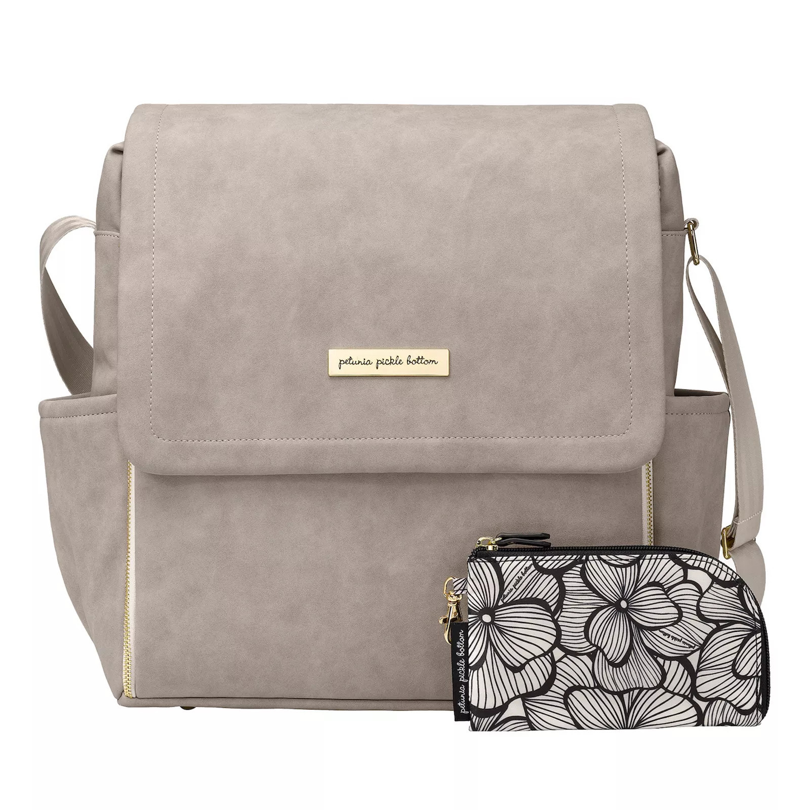 Petunia Pickle Bottom Boxy Backpack Diaper Bag, Grey Leatherette | Kohl's