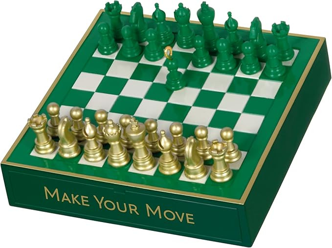 Hallmark Keepsake Christmas Ornament 2025, Make Your Move, Gifts for Chess Players | Amazon (US)