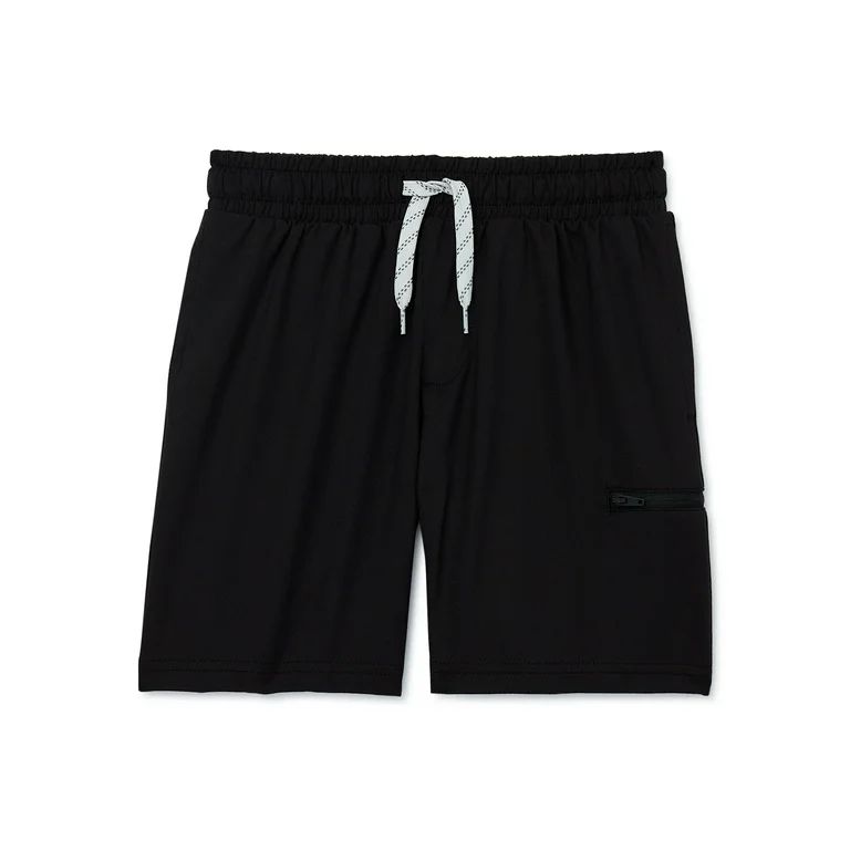 Athletic Works Boys' Active Cloud Knit Shorts, Sizes 4-18 & Husky | Walmart (US)