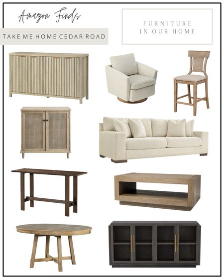 AMAZON FURNITURE FINDS WE OWN AND LOVE! 

I have all of these in my home right now and highly recommend! 

Sideboard, cabinet, accent cabinet, tv stand, sofa, couch, accent chair, living room chair, counter stool, coffee table,  console table, entryway table, living room table, dining table, kitchen table, dining room, living room, entryway, Amazon, Amazon home, Amazon finds 

#LTKsalealert #LTKhome