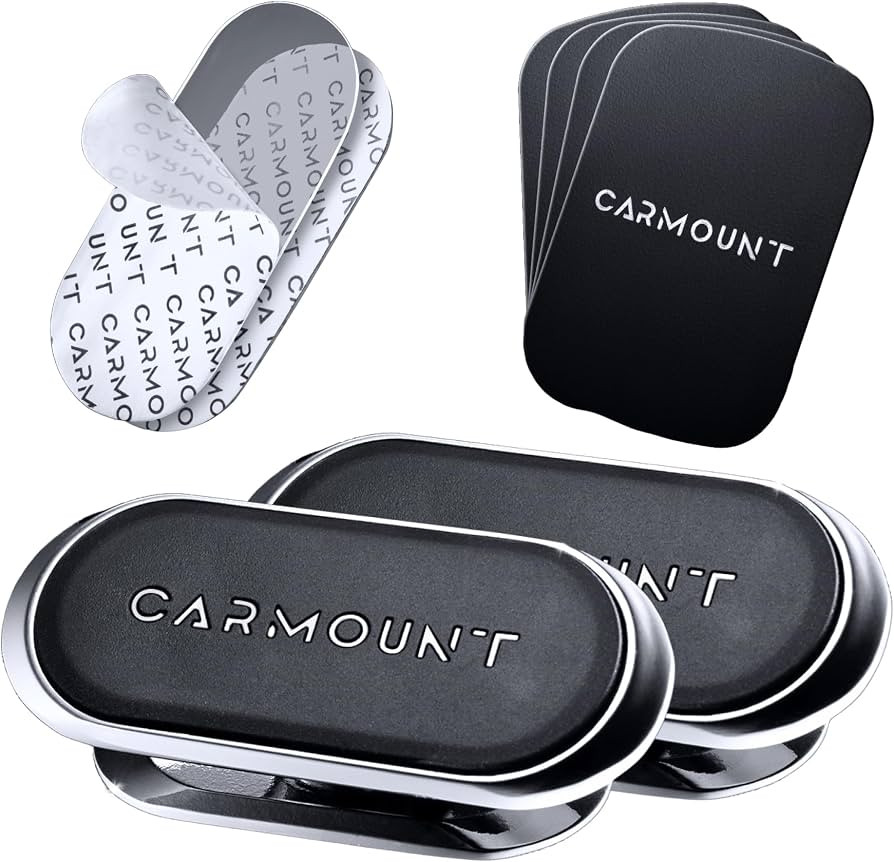 2 Pack Magnetic Phone Holder for Car | Minimal Dashboard Mount F1 | Ultra Strong 8X N52 Magnets |... | Amazon (US)