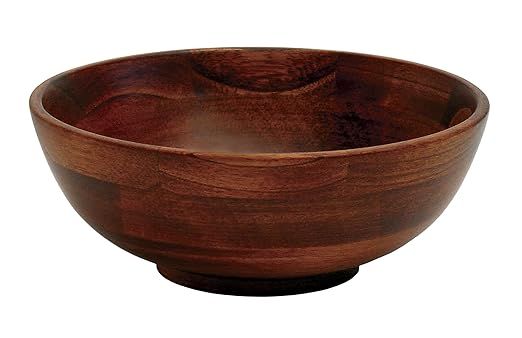 Lipper International 273 Cherry Finished Footed Serving Bowl for Fruits or Salads, Small, 7" Diam... | Amazon (US)