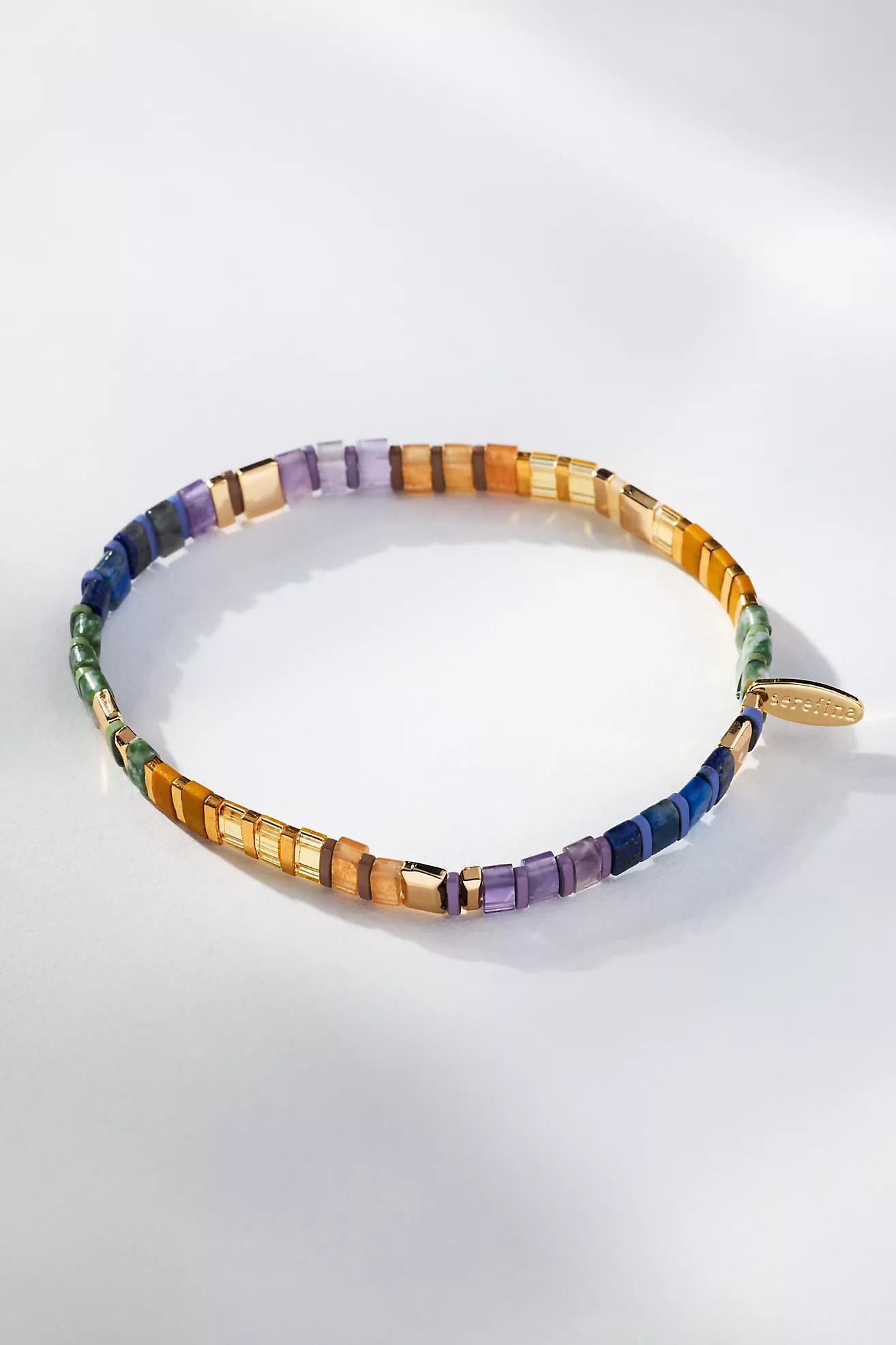 Colorful Beaded Chicklet Bracelet | Anthropologie (US)