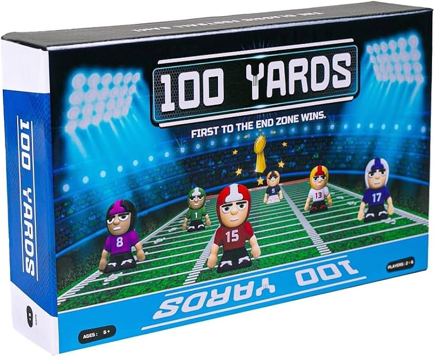 100 Yards Football Board Game | 2 to 6 Players | School, Birthday for Kids | Classroom and Family... | Amazon (US)
