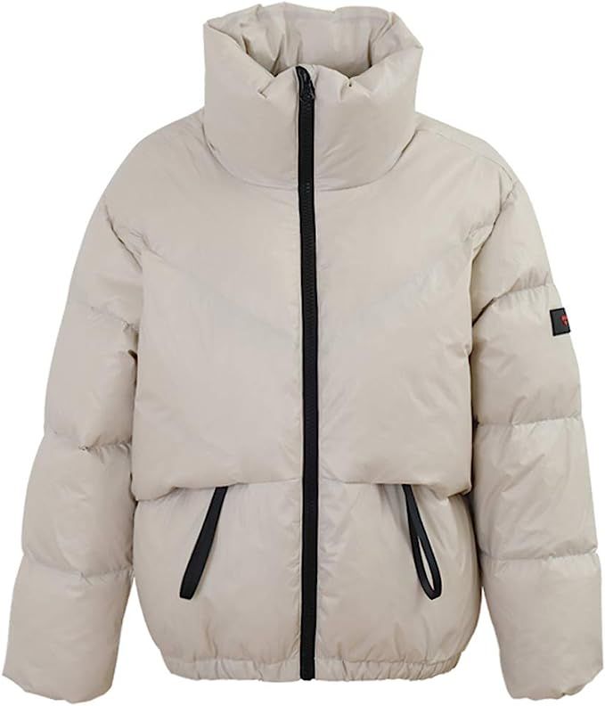 M2C Women's Winter Thickened High Stand Collar Puffer Down Jacket | Amazon (US)