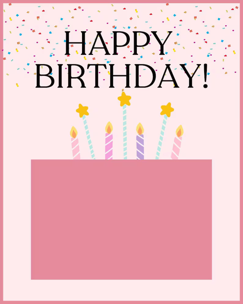 Happy Birthday Gift Tag Birthday Gift Ideas Tag for Gift Card DIGITAL DOWNLOAD - Etsy | Etsy (US)